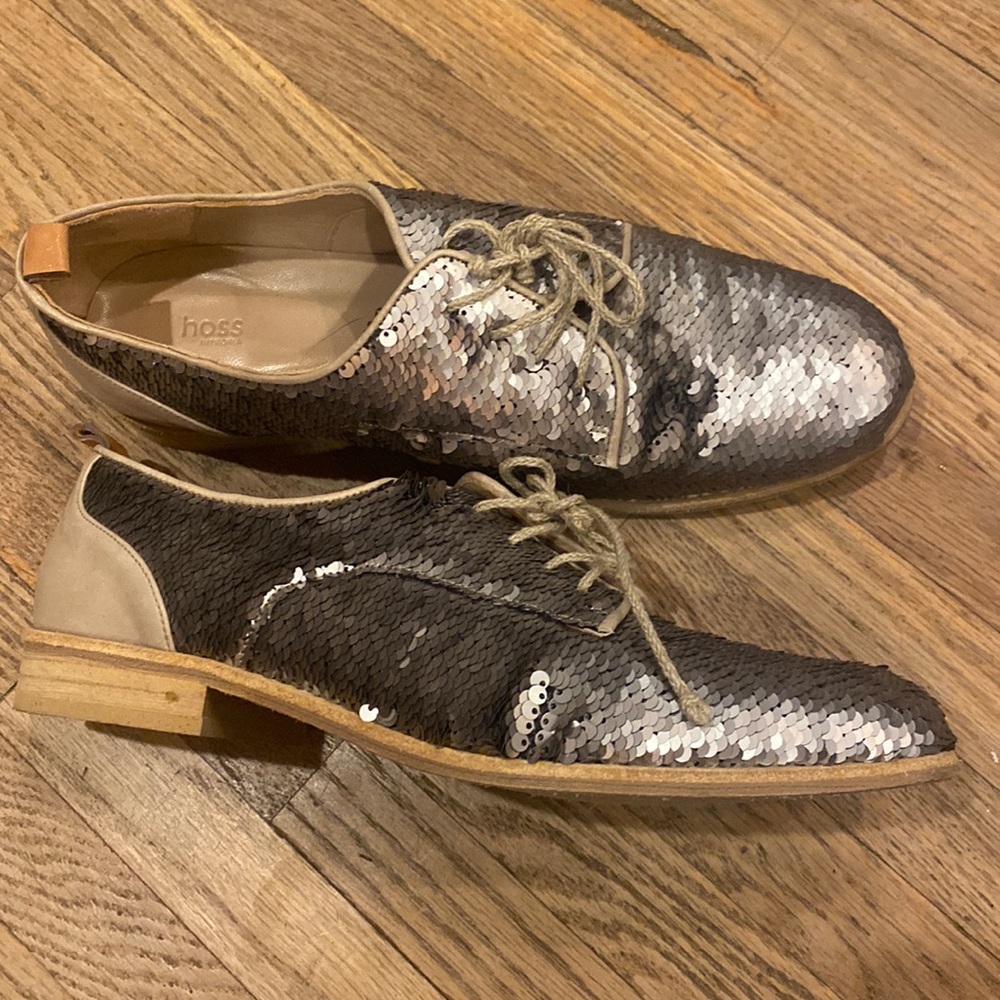 HOSS sequins shoes